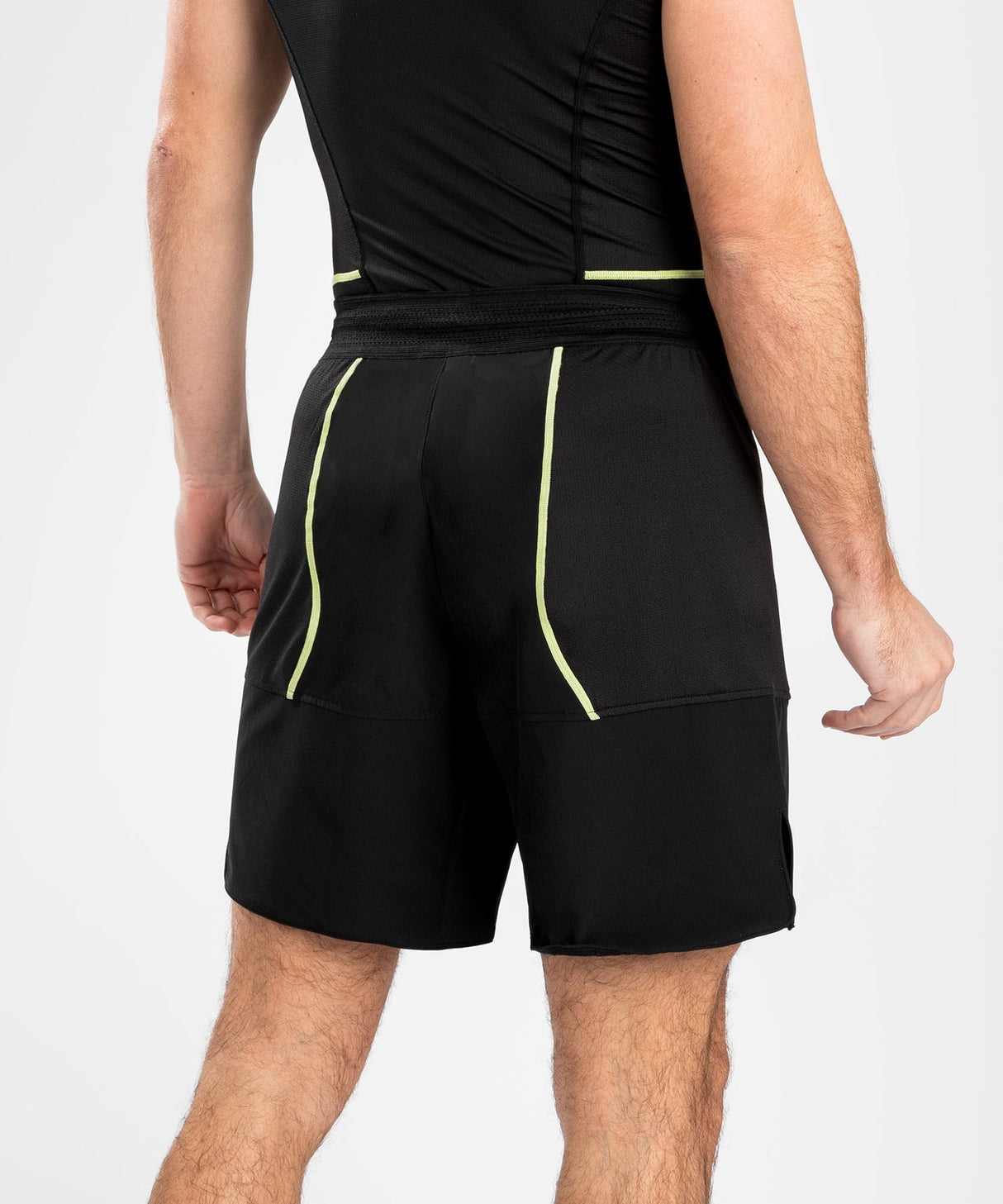 Short de MMA Venum Fusion 2.0 - noir/jaune, VENUM-05142-111