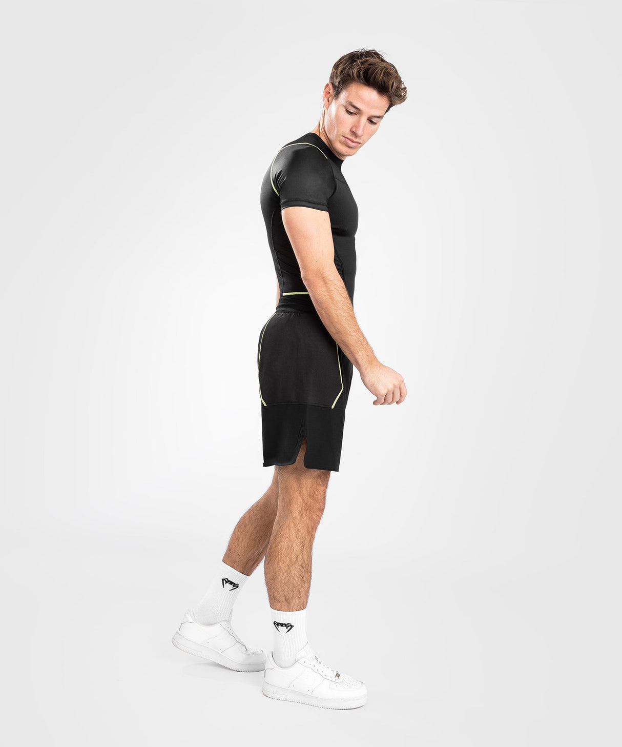 Short de MMA Venum Fusion 2.0 - noir/jaune, VENUM-05142-111