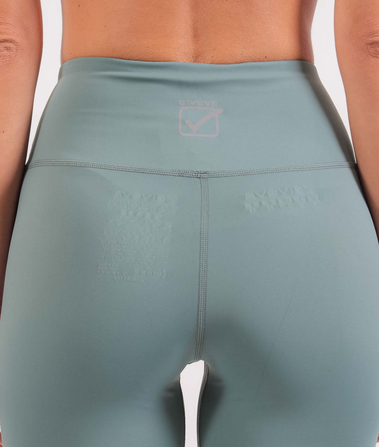 Legging Givova Moon - turquoise, LEG02-0079