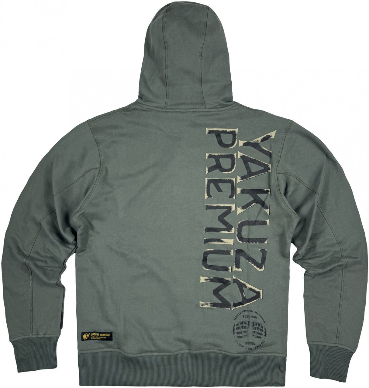 Sudadera con capucha Yakuza Premium – Verde oliva – 4023