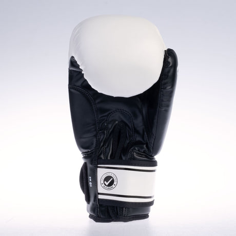 Guantes básicos de luchador: blanco/negro, 1376apu-otl-0102