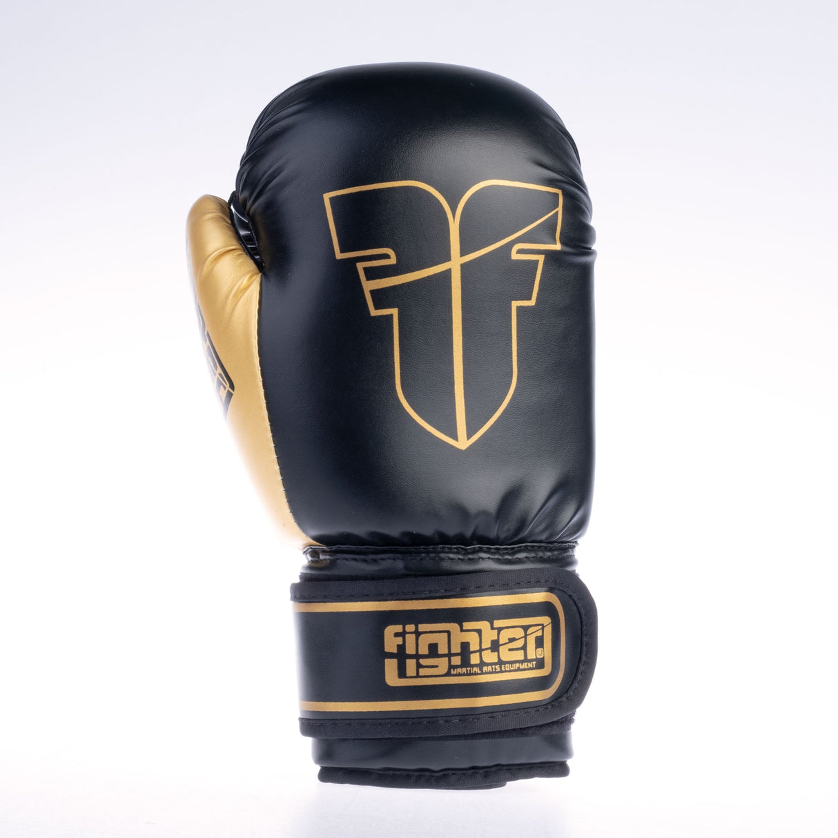 Fighter Basic Gloves - black/gold, 1376APU-OTL-0212
