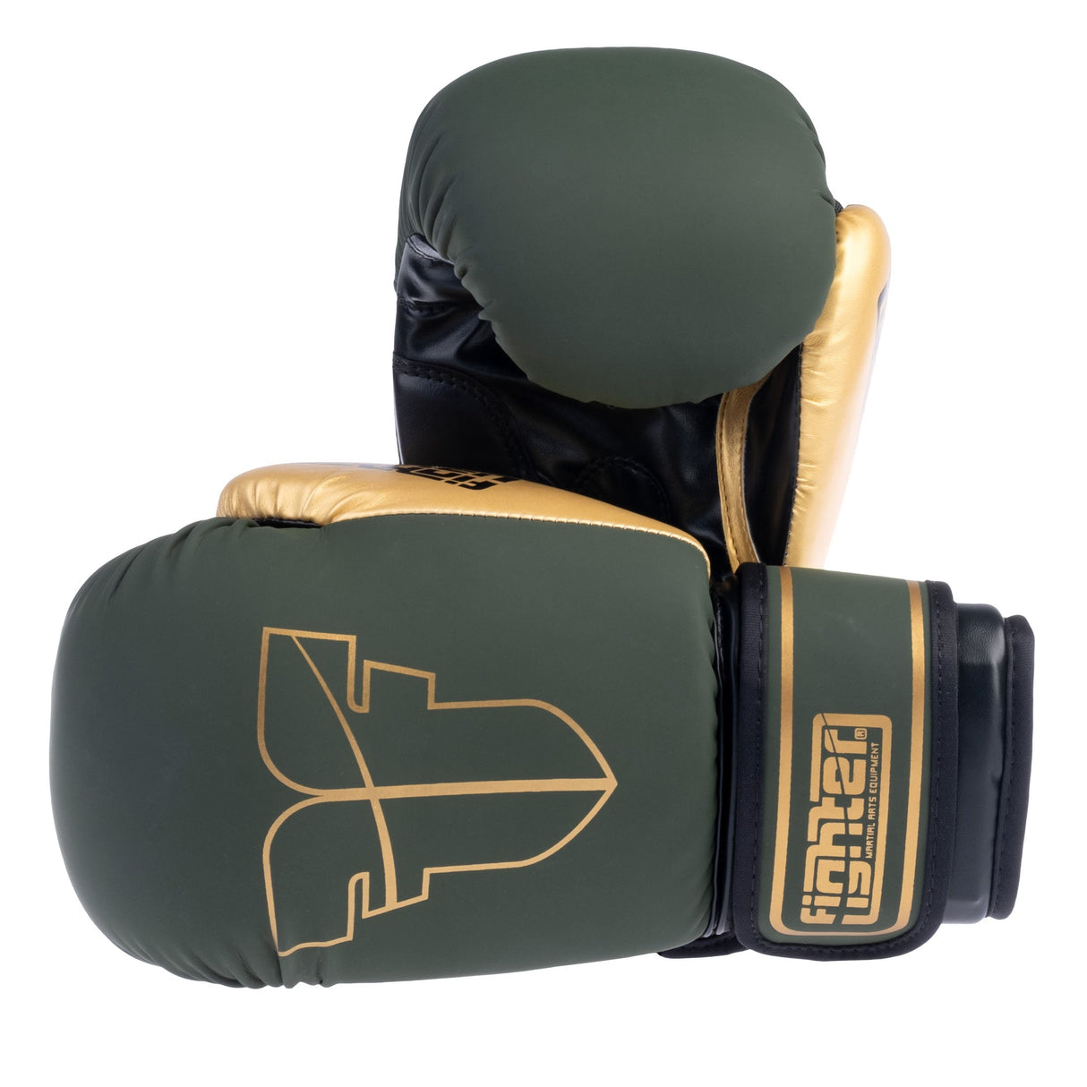 Fighter Basic Gloves - khaki/gold, 1376APU-OTL-1012