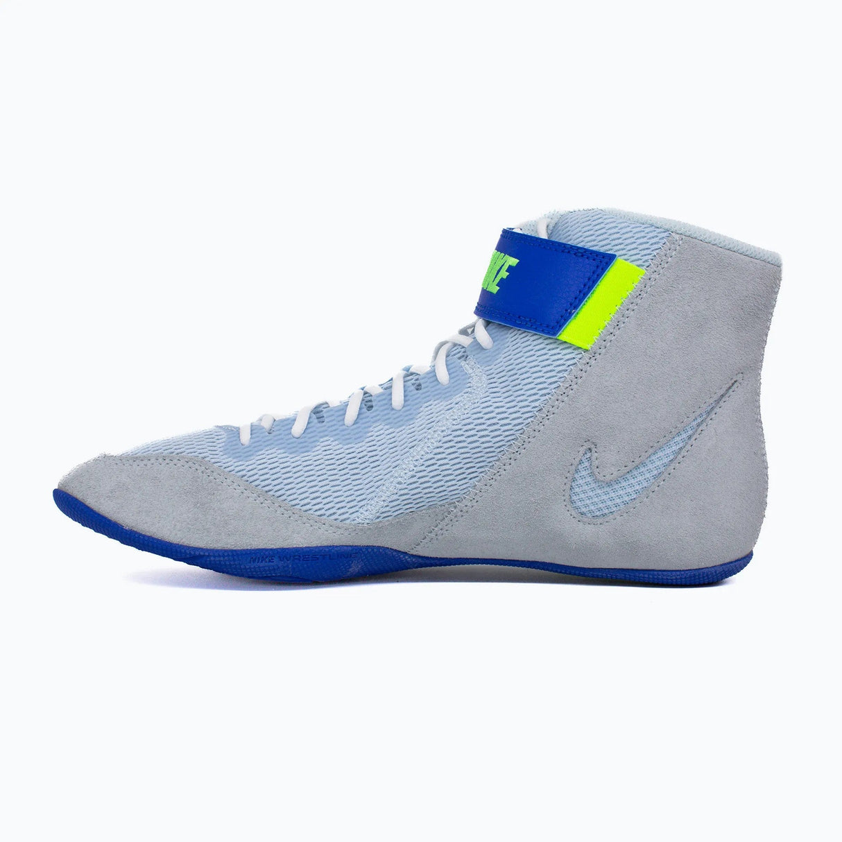 Nike Speedsweep VIII Wrestling-Schuhe – grau/hellblau, HF9132400