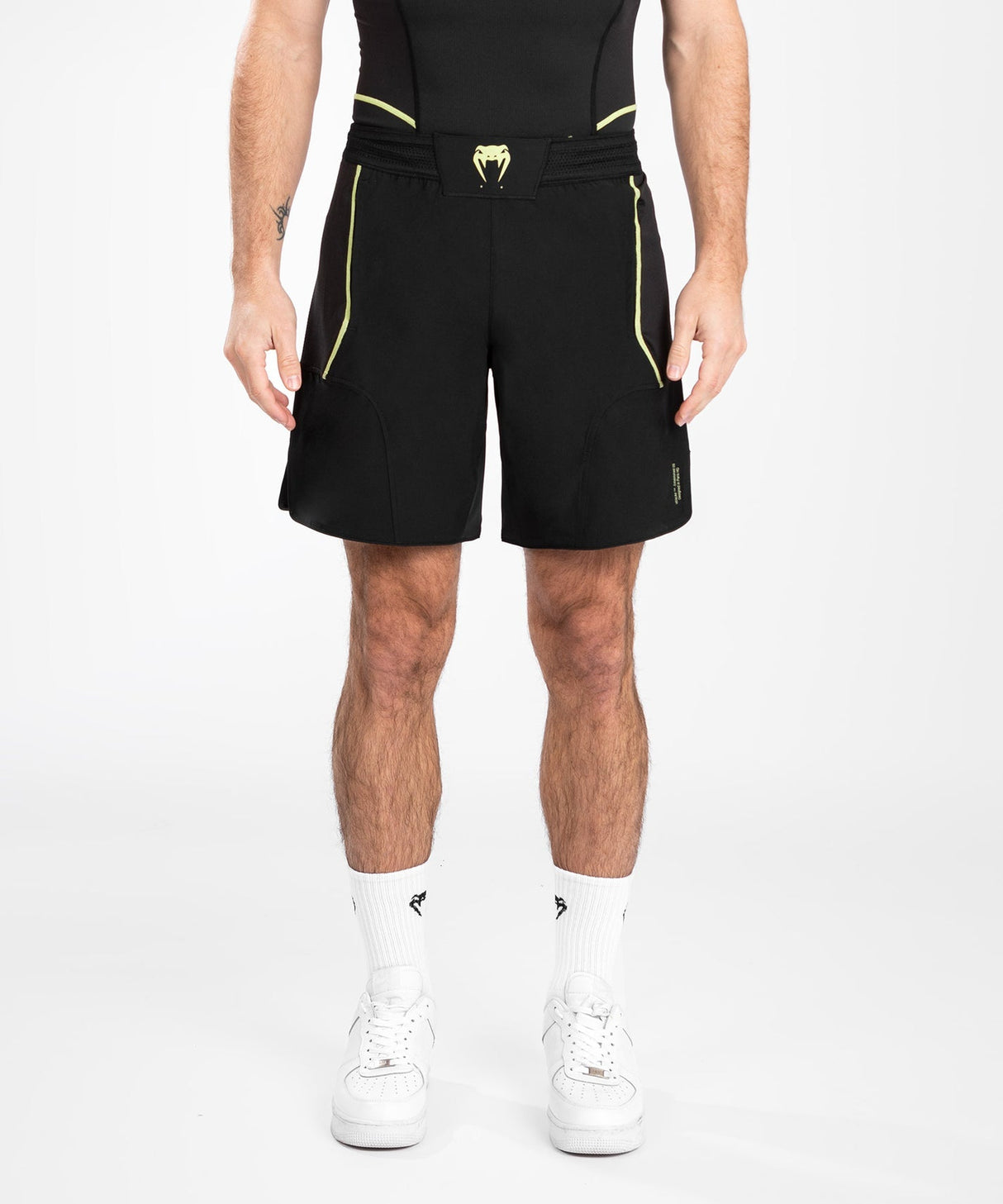 Short de MMA Venum Fusion 2.0 - noir/jaune, VENUM-05142-111