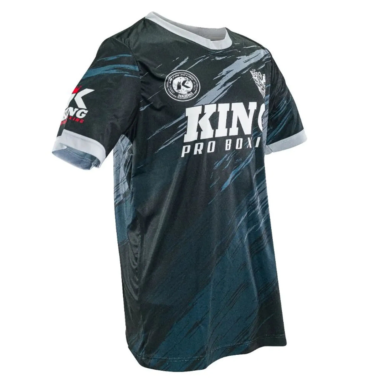 King Pro Boxing Training T-Shirt-Schwarz, KPB-Storm-Tee-1