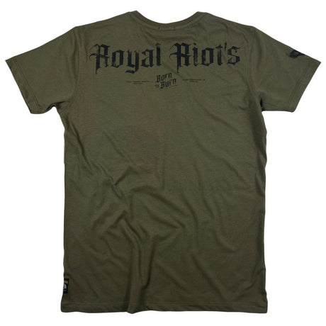 Camiseta premium de Yakuza Riots Royal - Olive, 3702