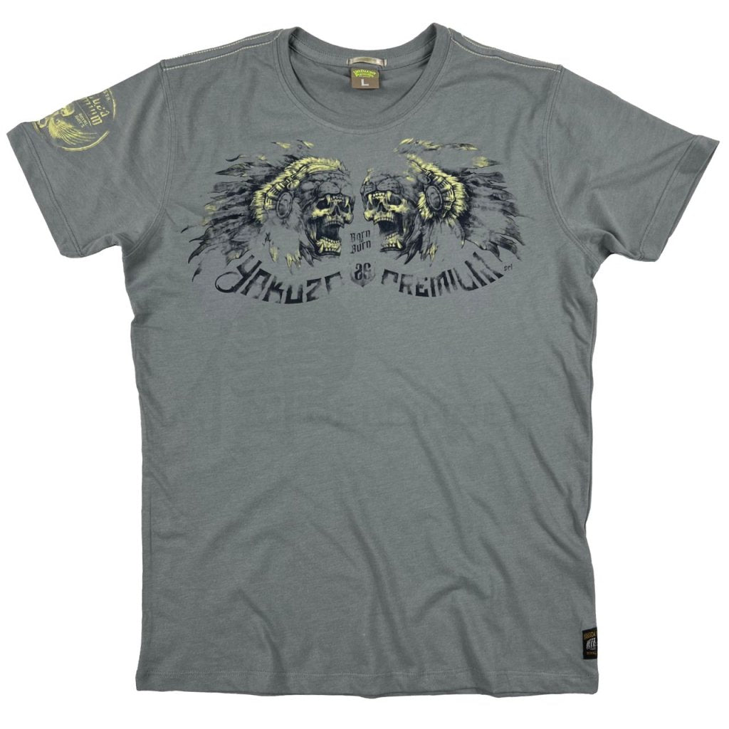 T-shirt premium Yakuza - gris clair, 3708