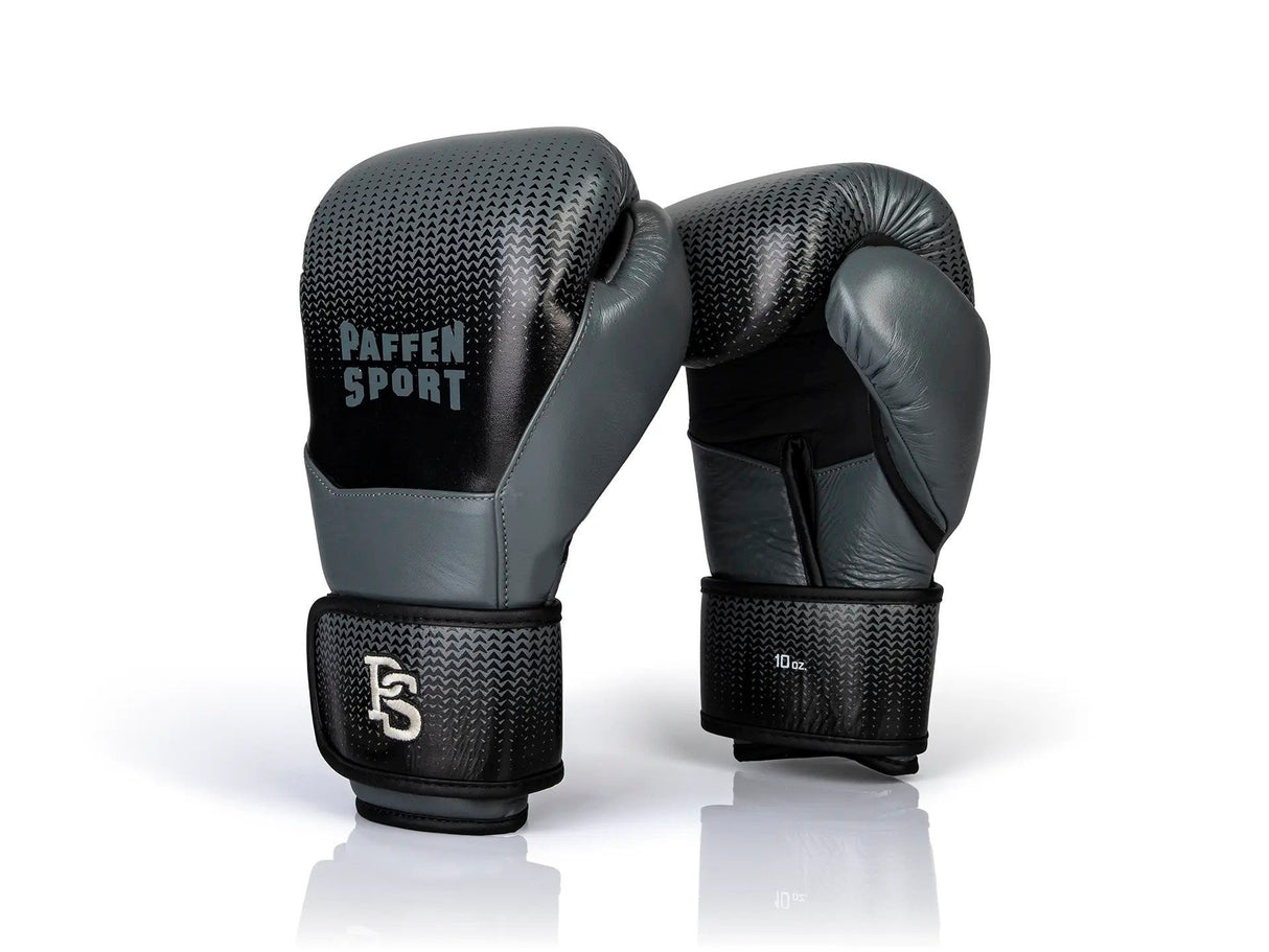 Paffen Sport „CONTACT SHIELD“ Sparring-Boxhandschuhe – Schwarz/Grau, 2172730