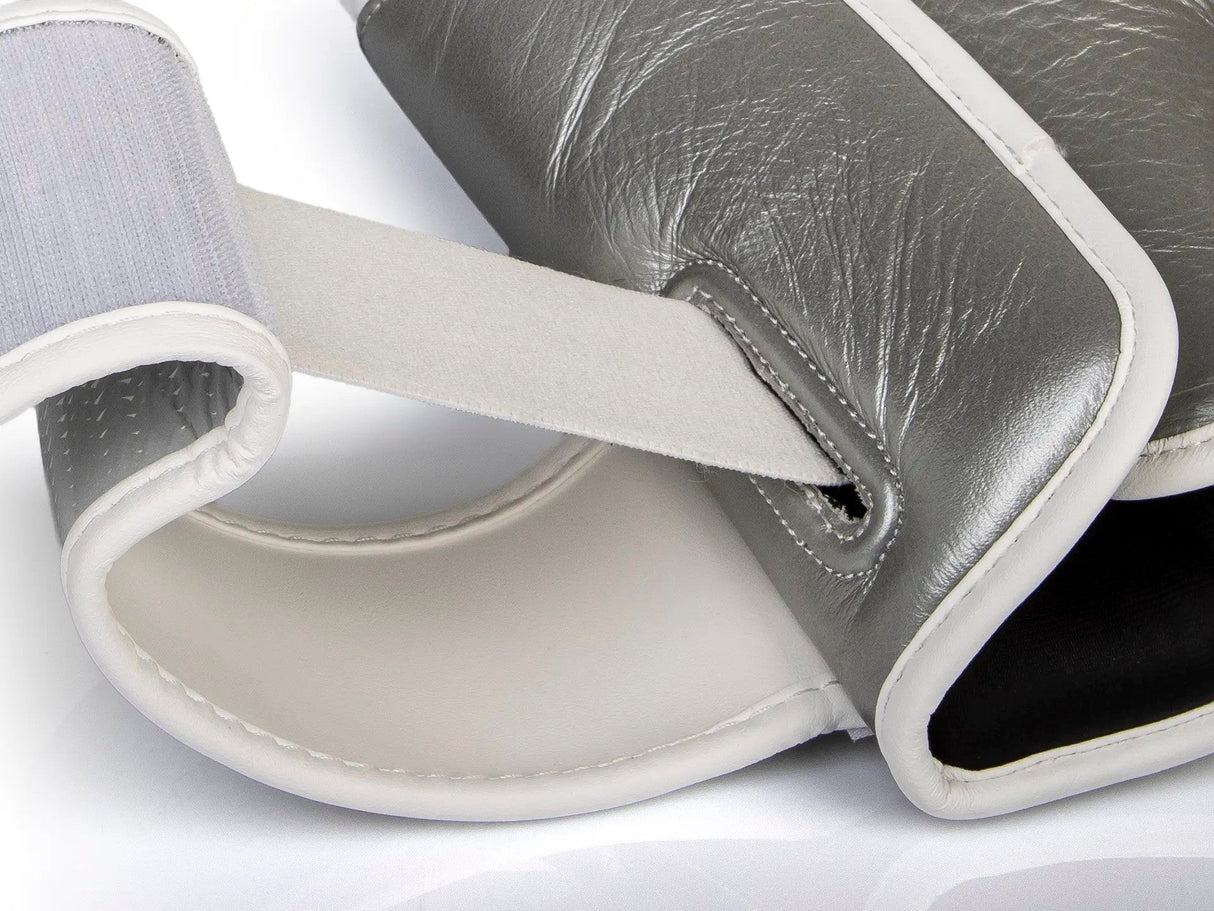 Paffen Sport „CONTACT SHIELD“ Sparring-Boxhandschuhe – weiß/silber, 2172870