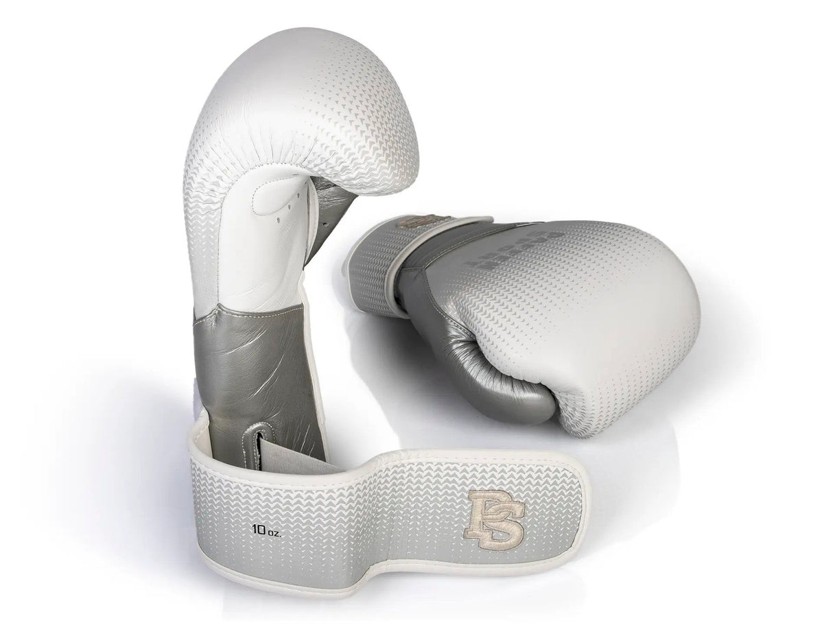 Paffen Sport „CONTACT SHIELD“ Sparring-Boxhandschuhe – weiß/silber, 2172870