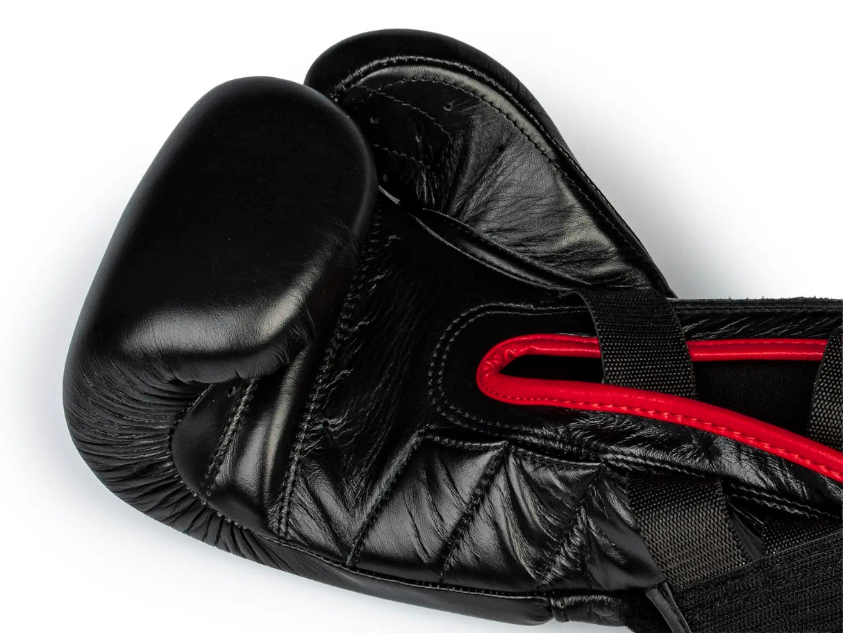 Paffen Sport „PRO SPEED“ Trainingsboxhandschuhe – Schwarz/Rot, 2191010