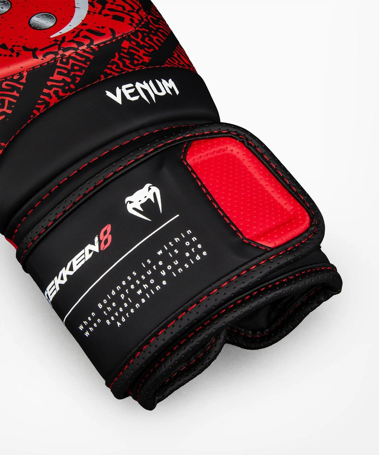 Venum x TEKKEN 8 Boxhandschuhe – Rot/Schwarz, VENUM-06221-207