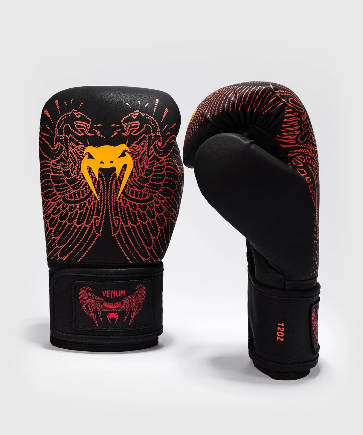 Venum Quetzal Fury Boxing Gloves – Black/Red, VENUM-05854-100