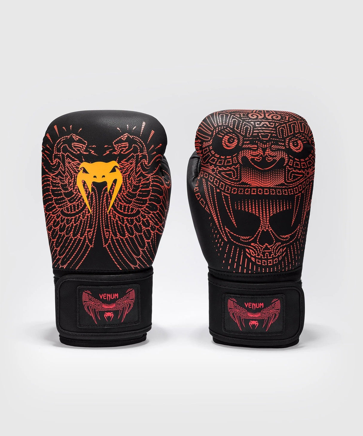 Venum Quetzal Fury Boxing Gloves – Black/Red, VENUM-05854-100