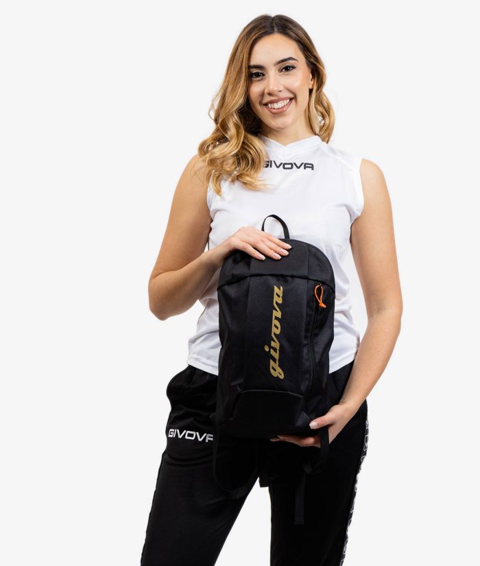 Mochila Givova Sport Capo - Negro/Oro, B046L -1020