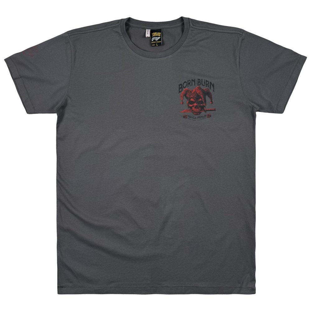 Yakuza Premium men's T-shirt – dark grey, YPS-3910