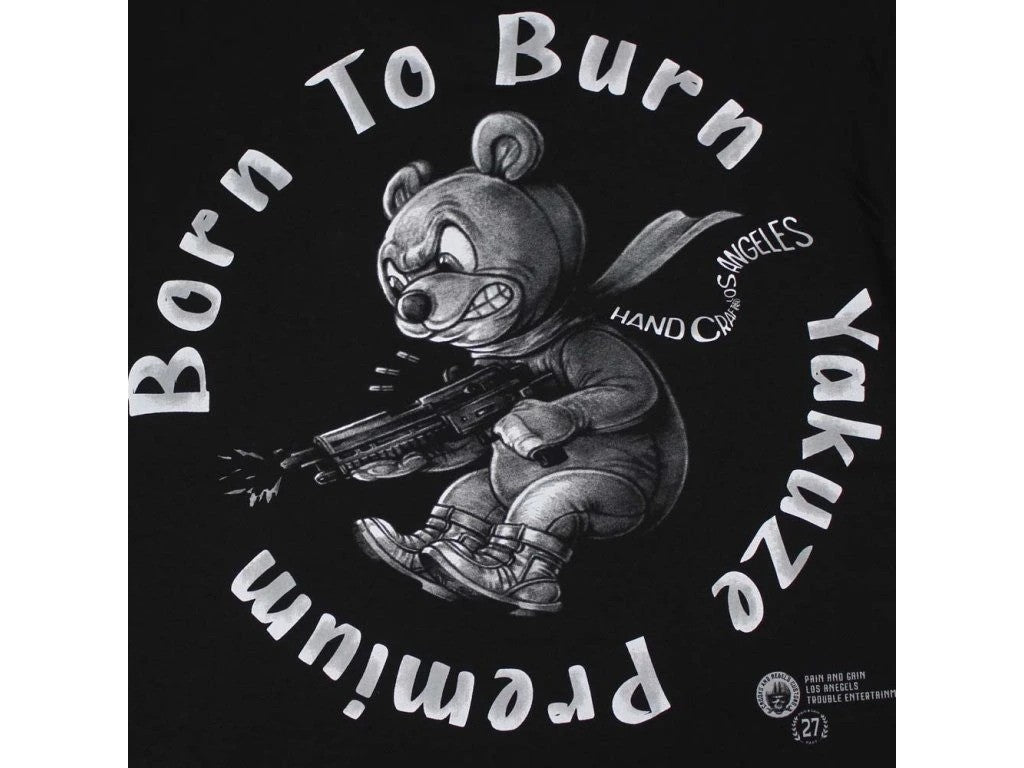 T-shirt pour homme Yakuza Premium - noir, YPS-3908