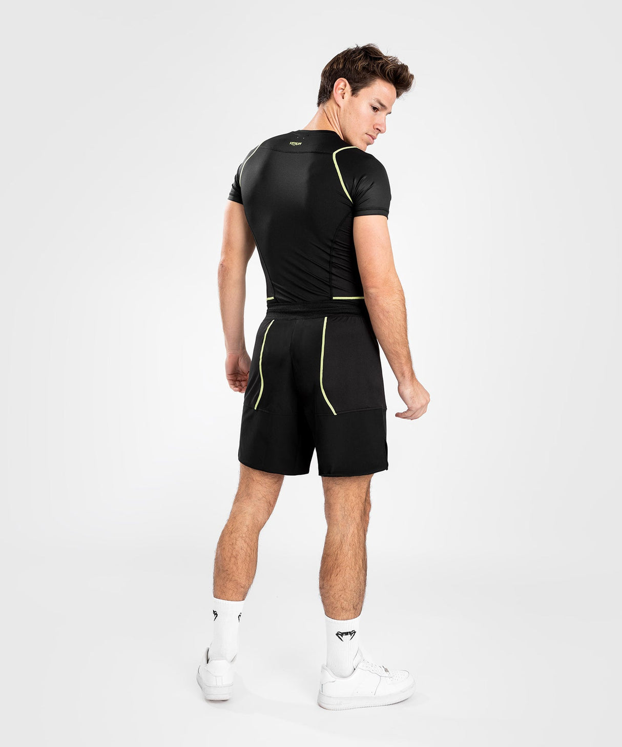 Short de MMA Venum Fusion 2.0 - noir/jaune, VENUM-05142-111