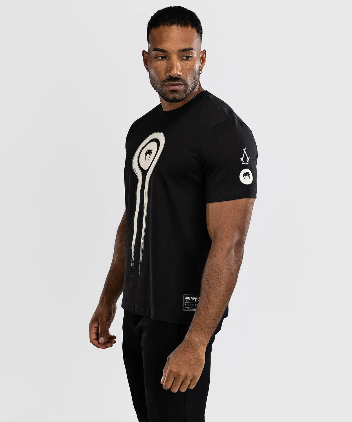 Venum x Assassin's Creed: Shadows T-Shirt – Black, VENUM-05685-001