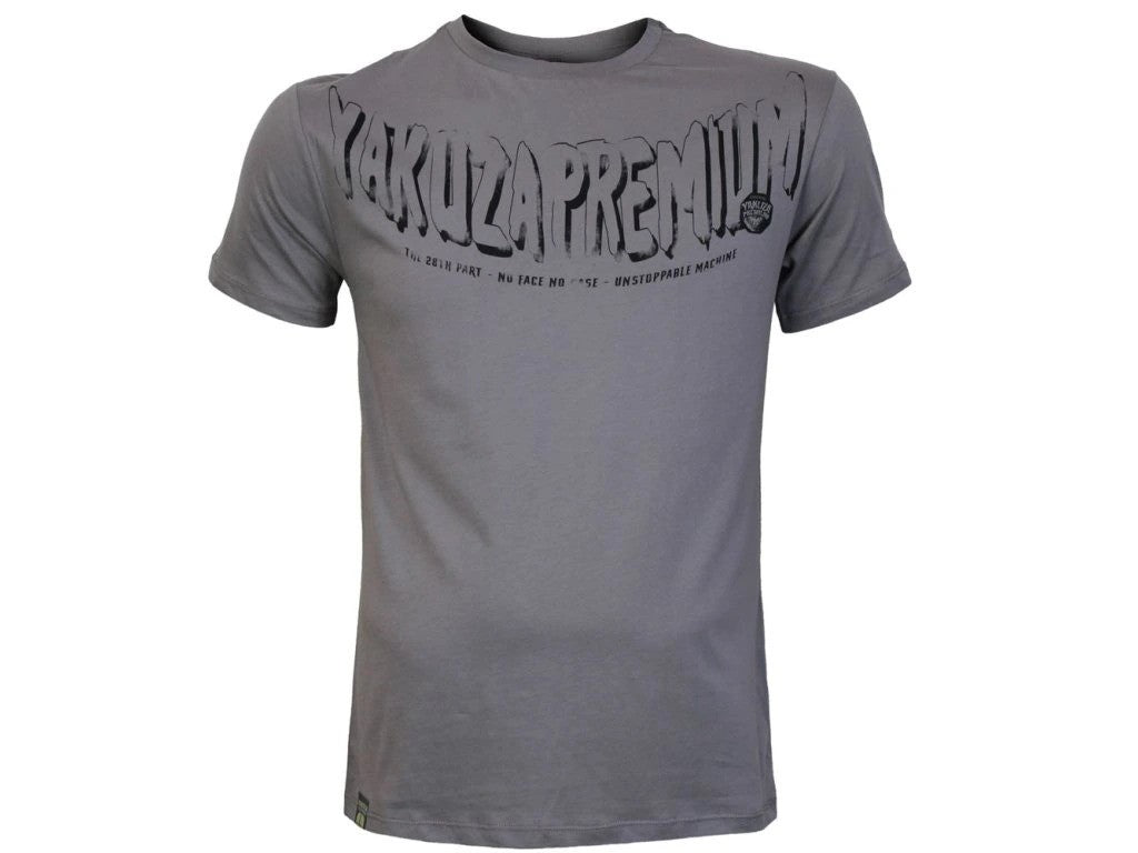 Yakuza Premium men's T-shirt – grey/purple, YPS-4012