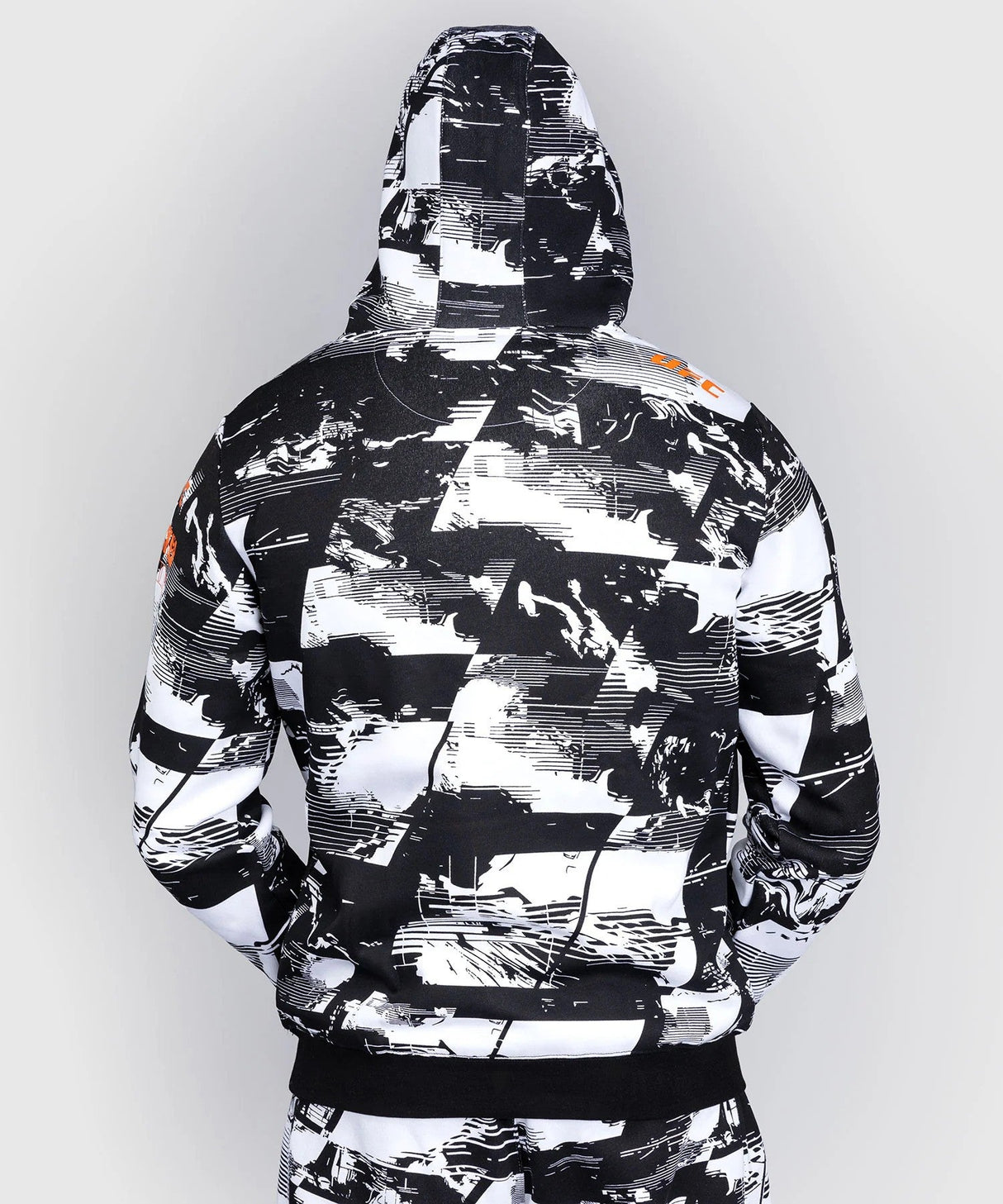 Sudadera con capucha Venum UFC Zenith – Negro/Blanco, VNMUFC-00428-108