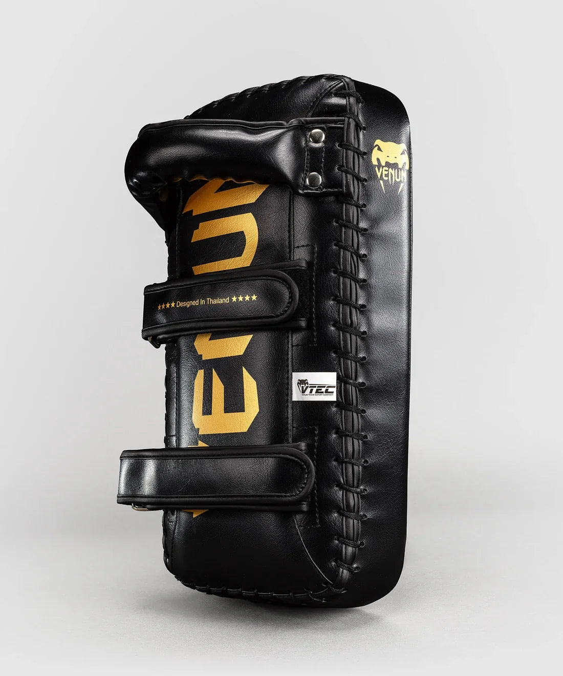 Venum Giant Kick Pads, Schwarz/Gold, VENUM-1120-126