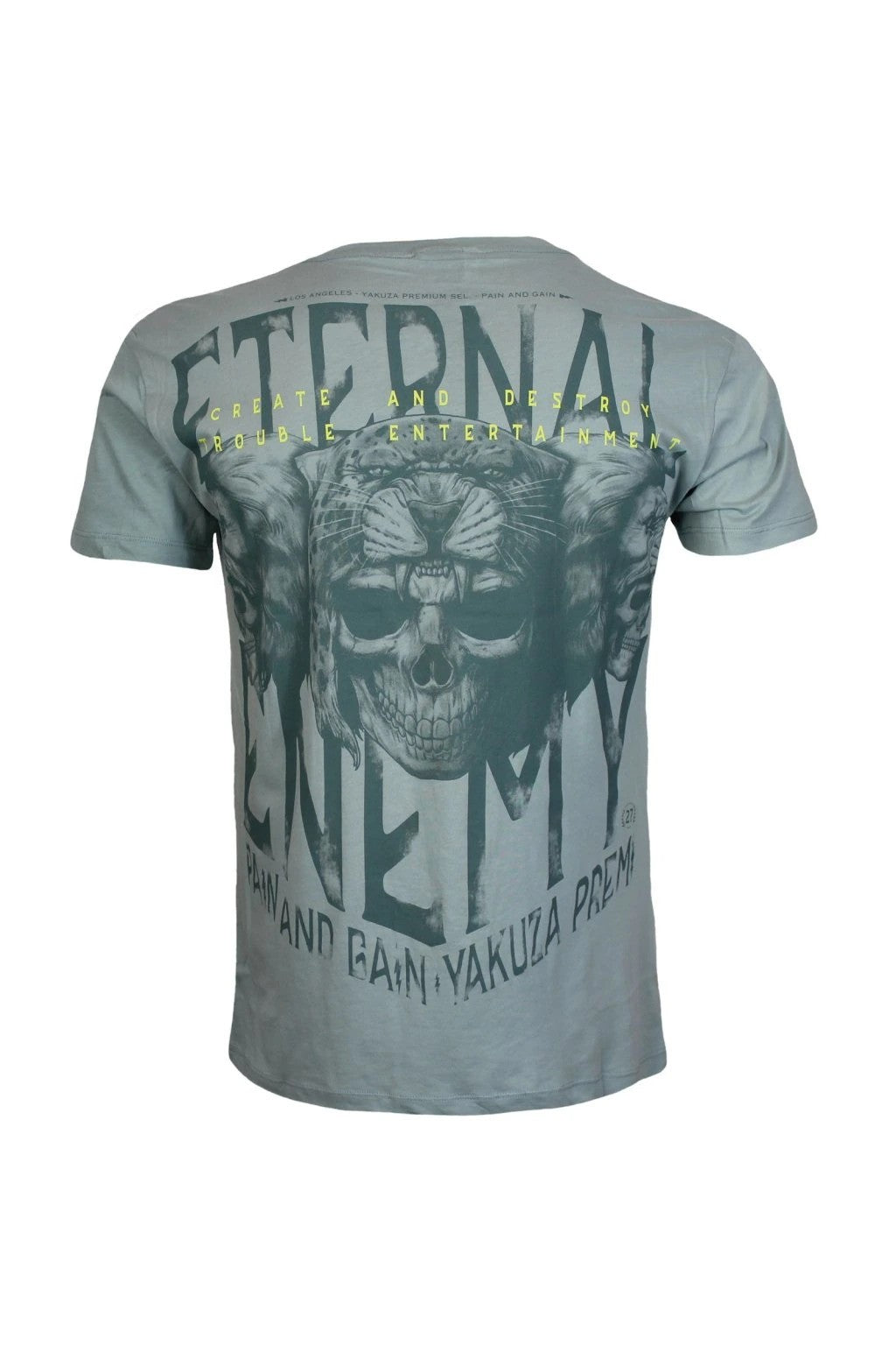 Yakuza Premium men's T-shirt – dark grey, YPS-3903