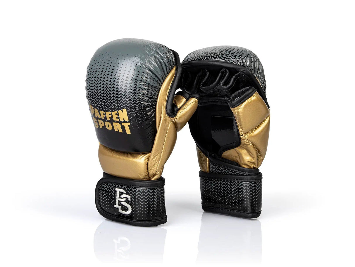 Paffen Sport „CONTACT SHIELD“ MMA-Handschuhe, schwarz/gold, 6147760