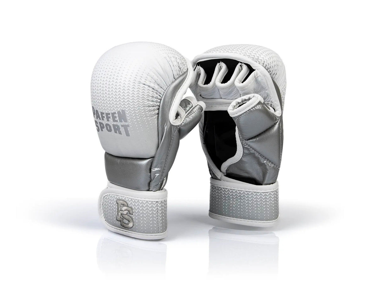 Paffen Sport “CONTACT SHIELD” MMA Gloves, White/Silver, 6147870