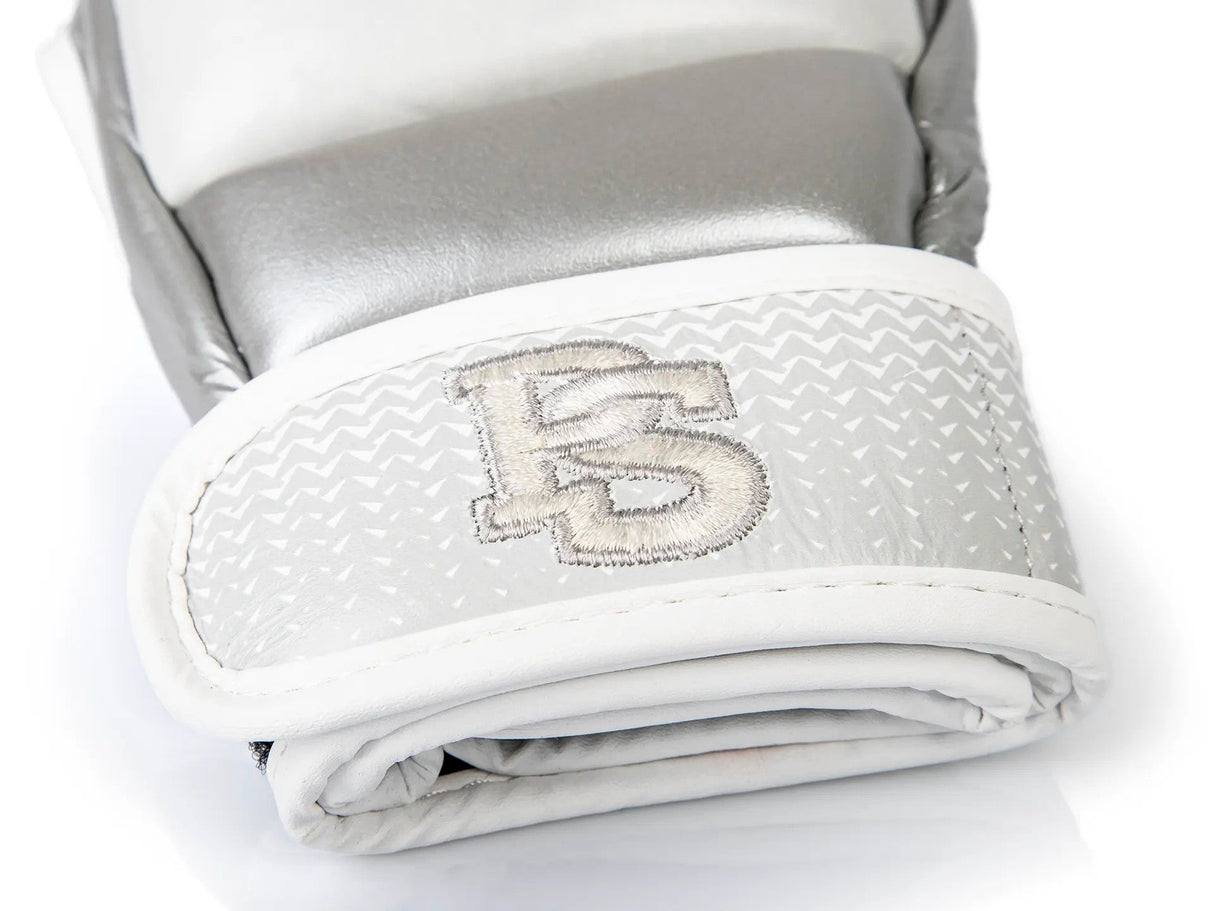 Paffen Sport “CONTACT SHIELD” MMA Gloves, White/Silver, 6147870