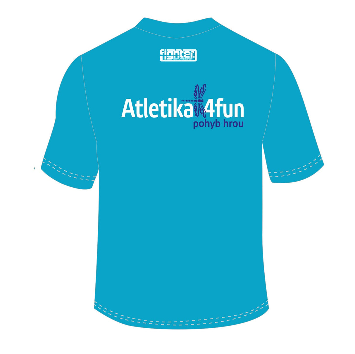 Judo4Fun Athletics T-shirt – blue