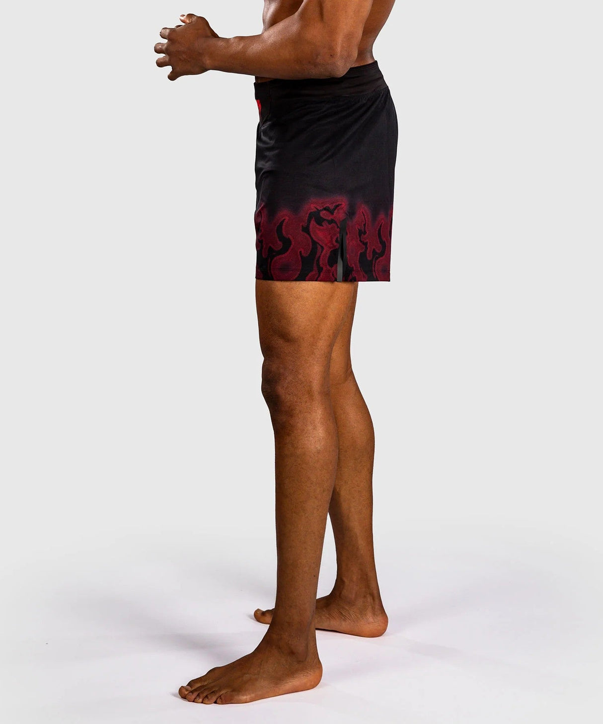 Venum Spectre Fight Shorts - Black/Red, VENUM-06309-100