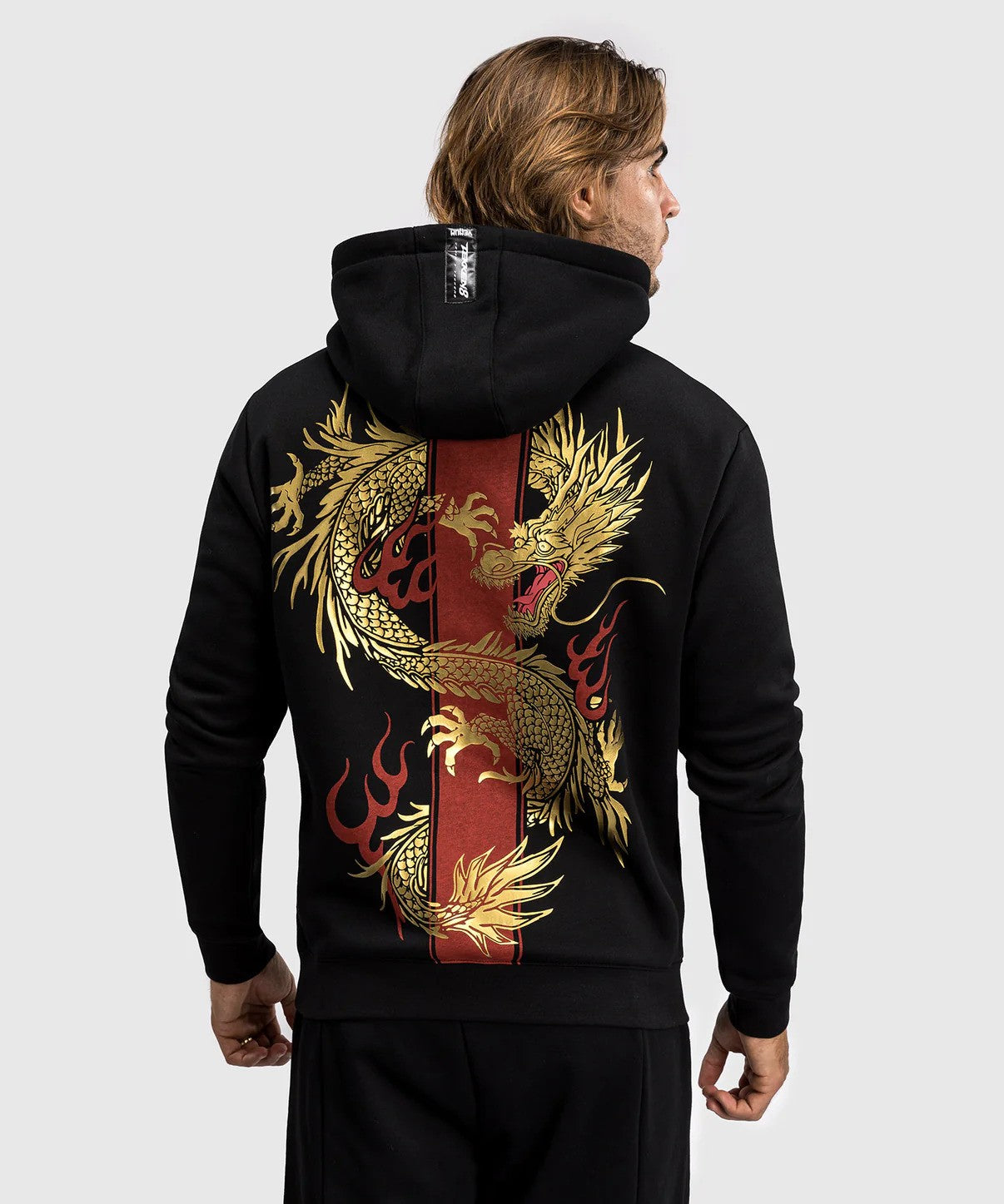Venum x TEKKEN 8 Hoodie – Marshall Law  - black/red/gold, VENUM-05256-603