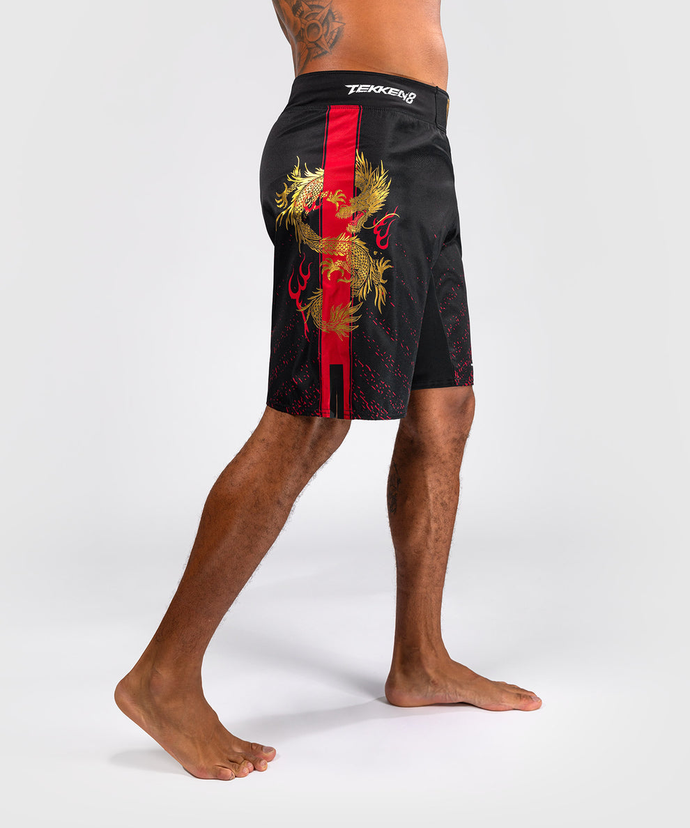 Venum x Tekken Marshall Law Fight Shorts-Black, Venum-05253-603