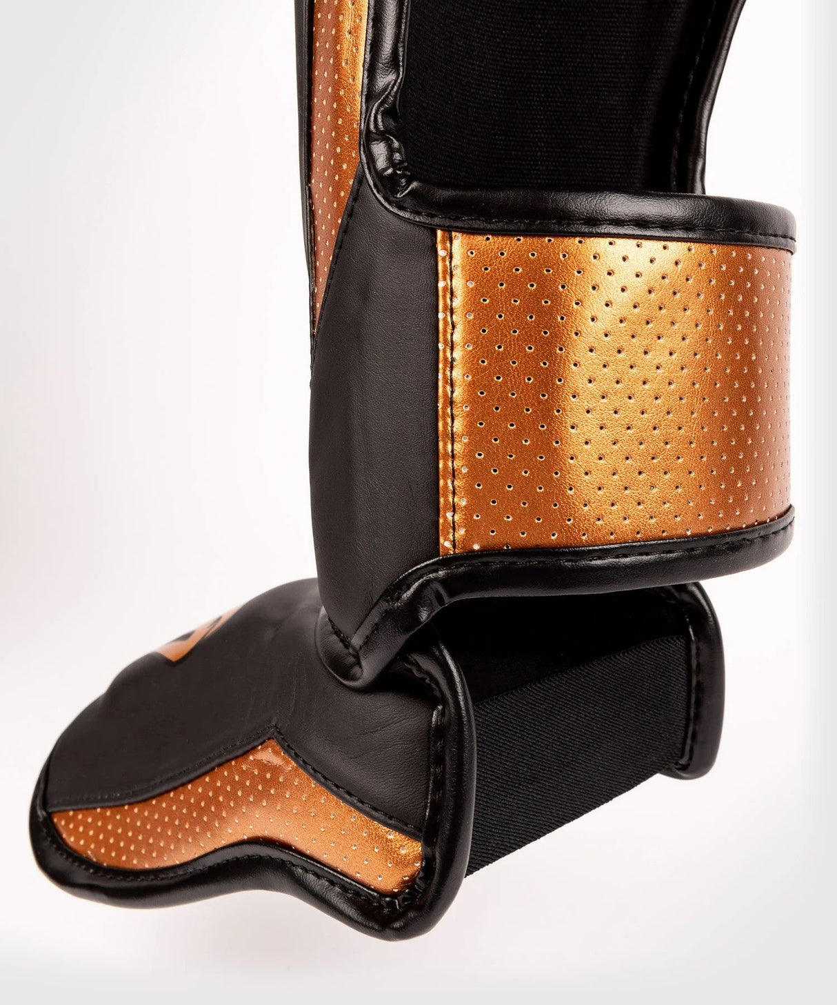 Venum Elite Evo Shin Guards-Black/Bronz, Venum-04261-137