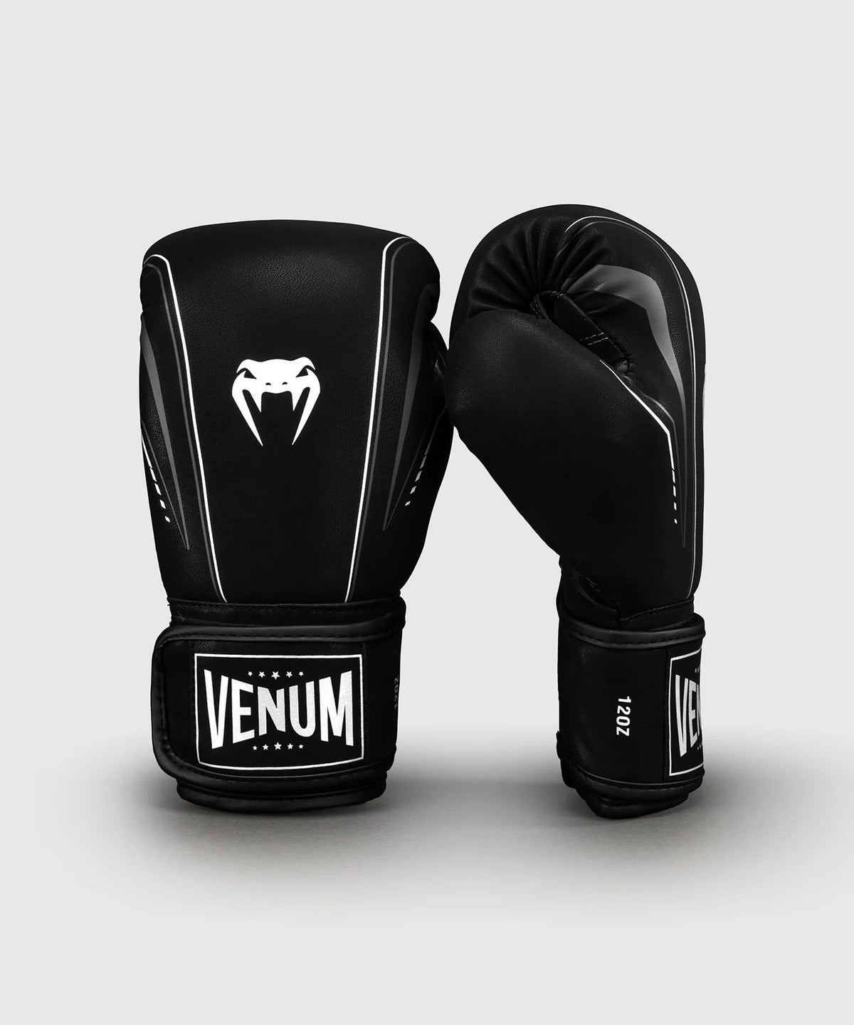 Venum Streamline Boxing Gloves – Black/White, VENUM-06304-108