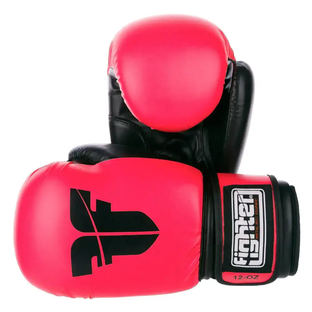 Guantes básicos de luchador - Neon Pink/Black, 1376apufp