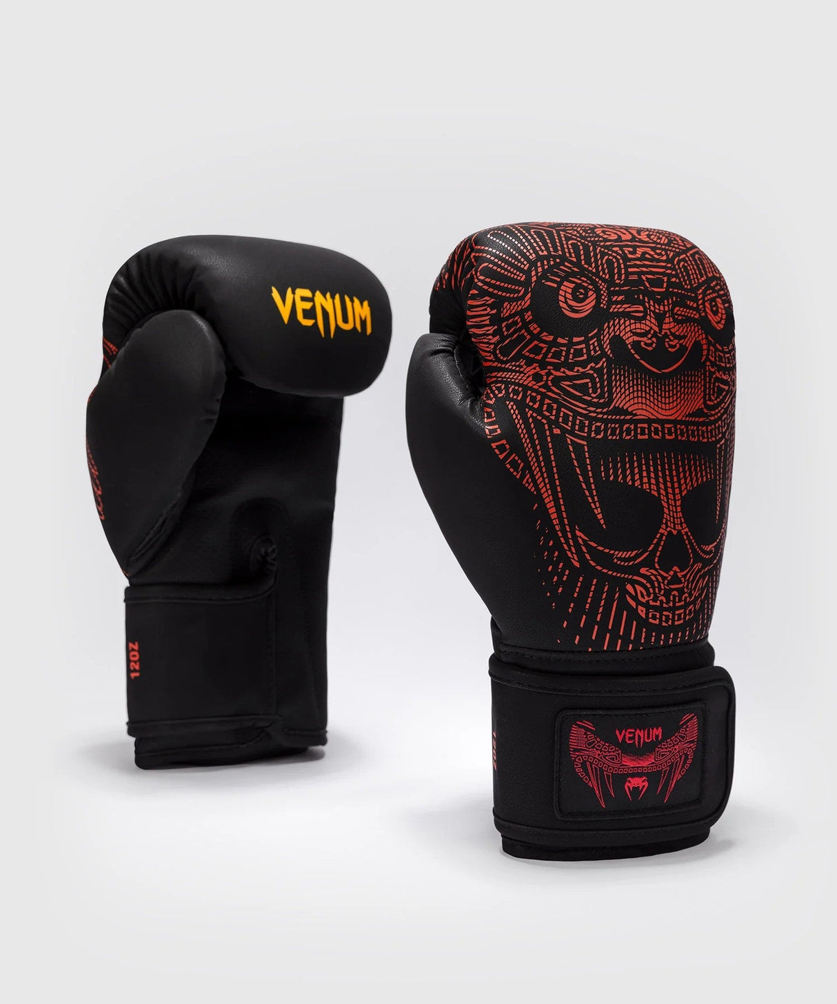 Venum Quetzal Fury Boxing Gloves – Black/Red, VENUM-05854-100