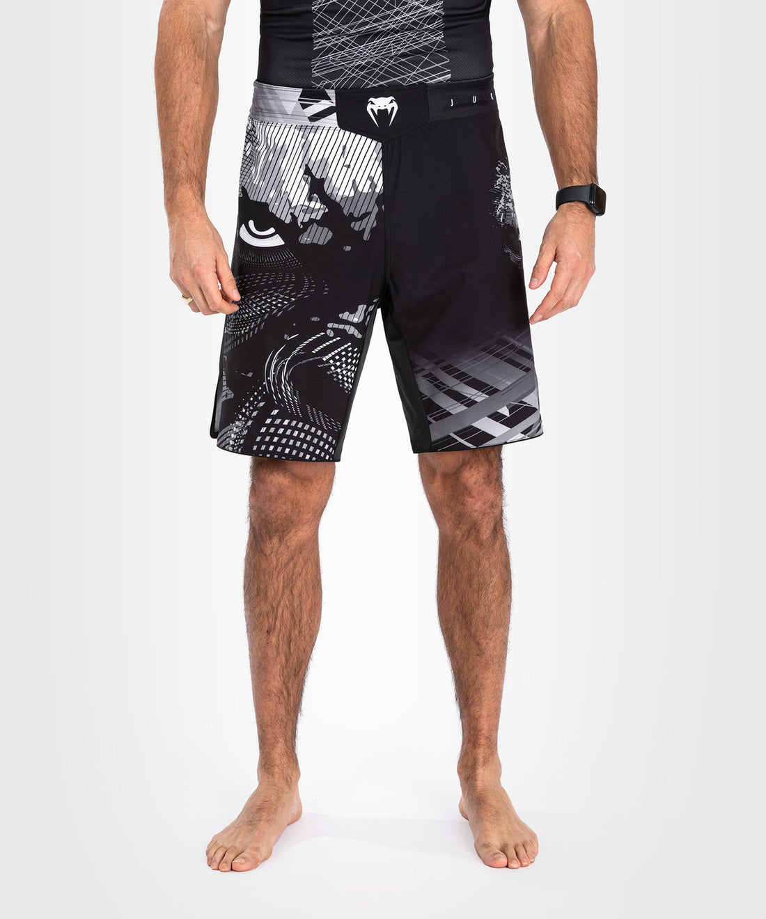 Venum MMA Shorts Gorilla-Schwarz/Weiß, Venum-05080-108