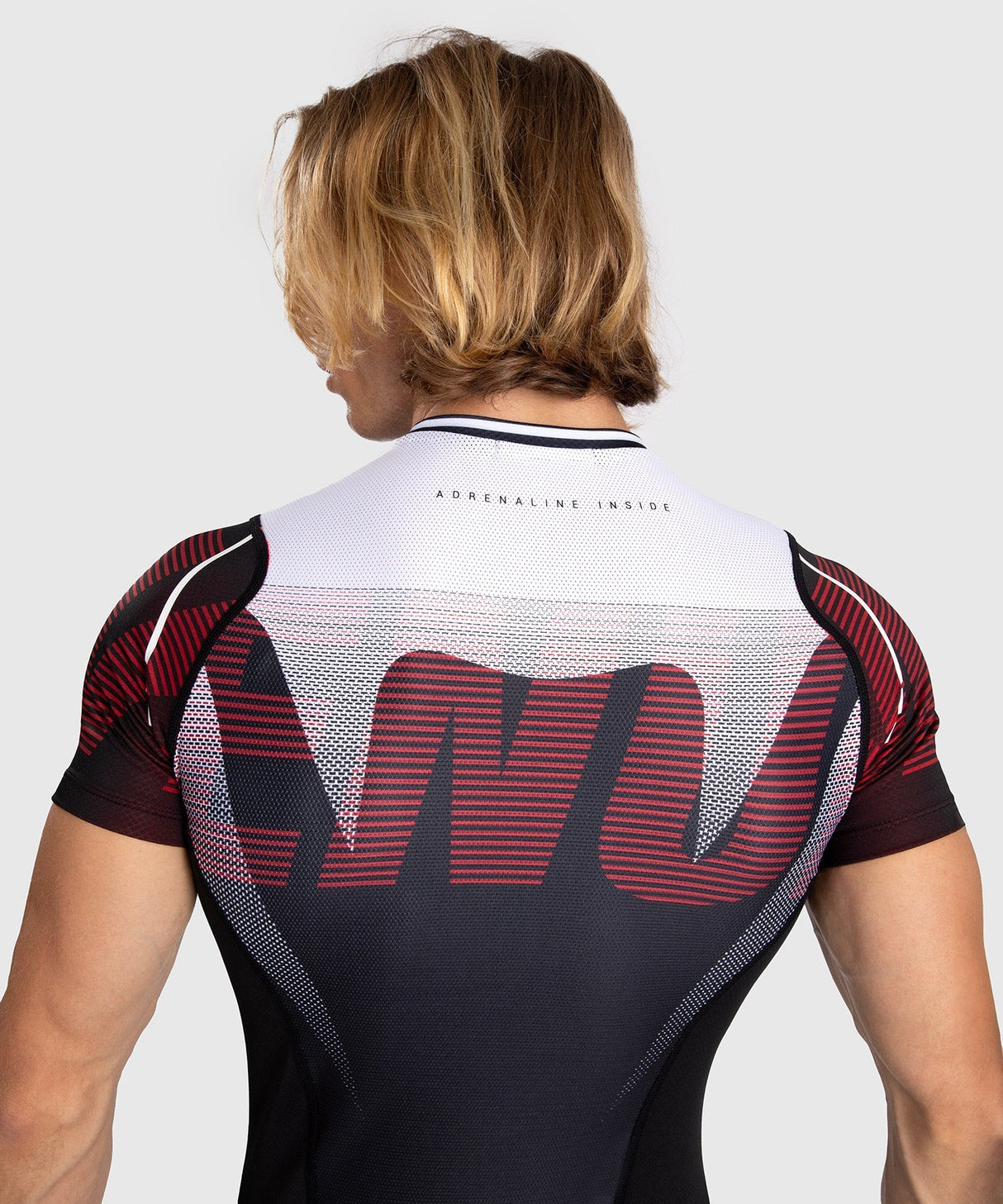 Rashguard Venum Adrenaline - noir/rouge, VENUM-05176-100