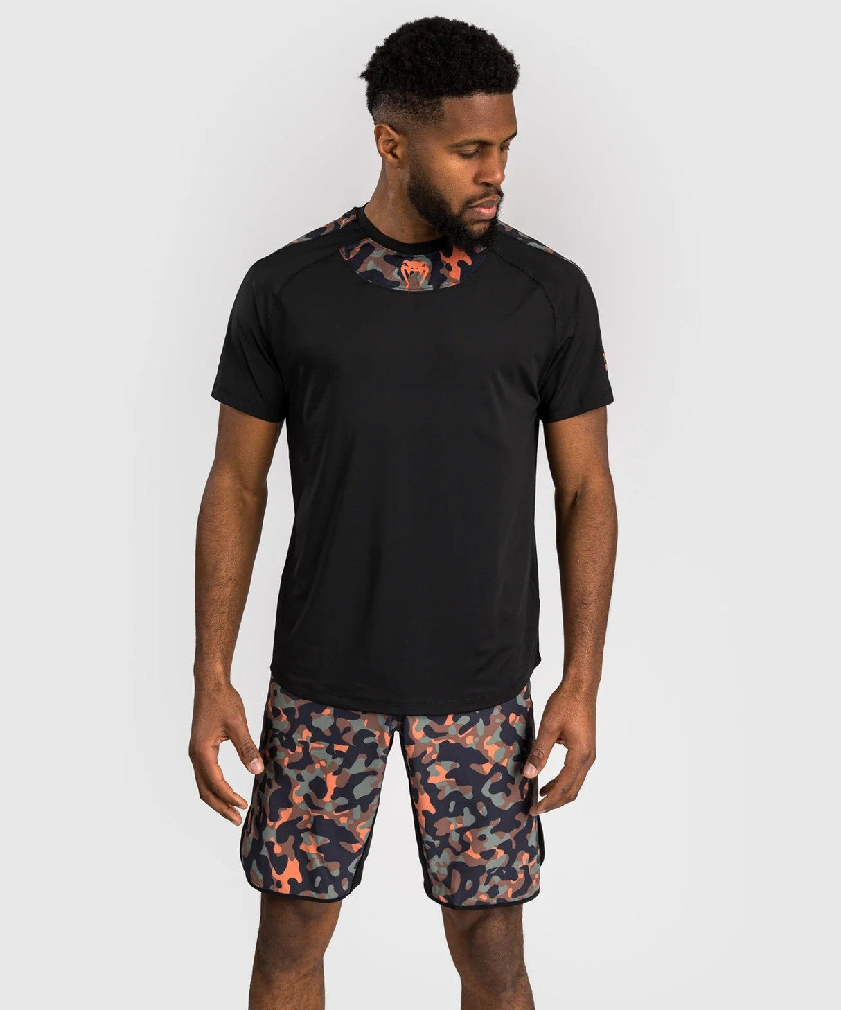 Venum Jungle Ops Dry Tech T-Shirt – schwarz camouflage, VENUM-05505-549
