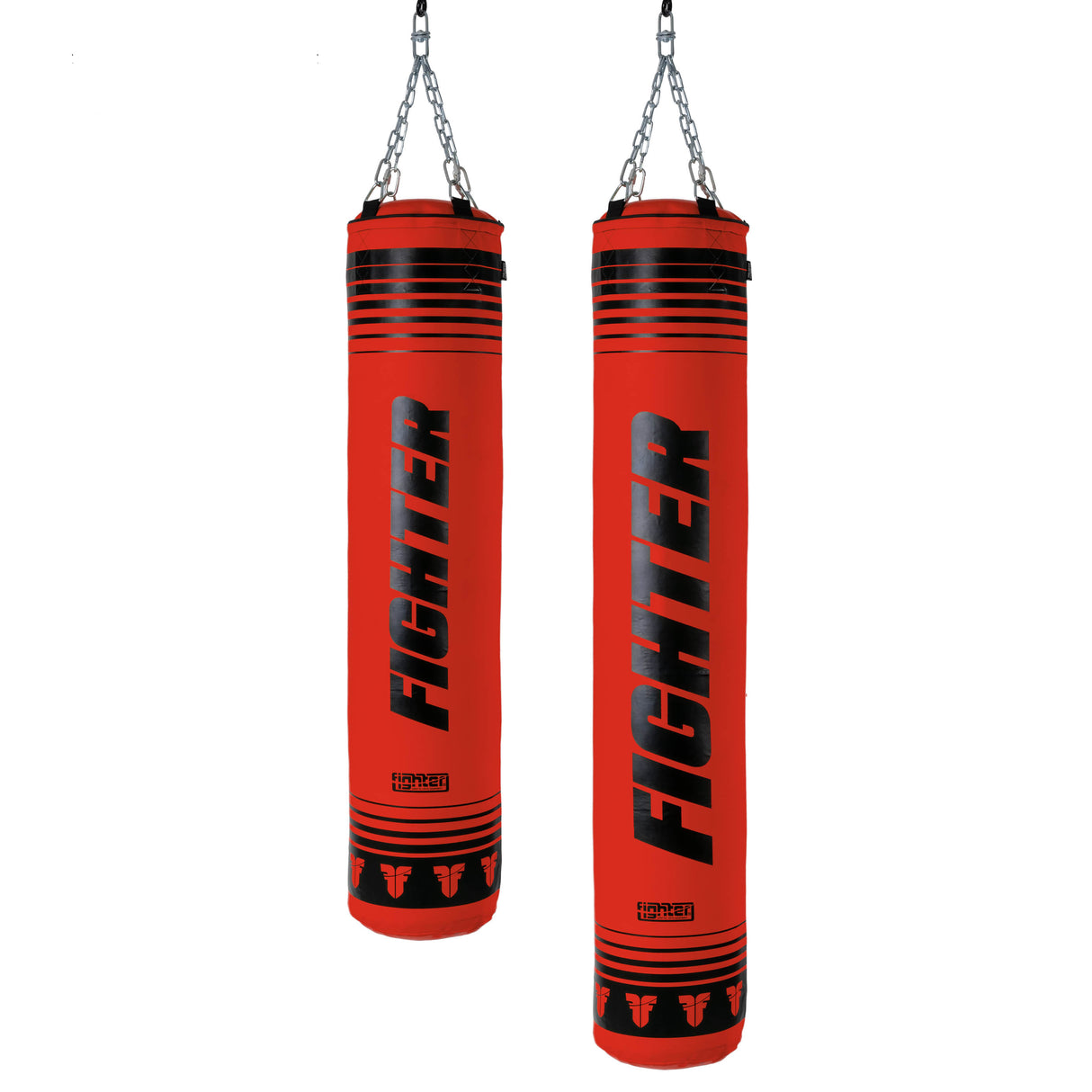 Fighter Boxing Sandsack XTR 150 bis 180 cm – rot/schwarz