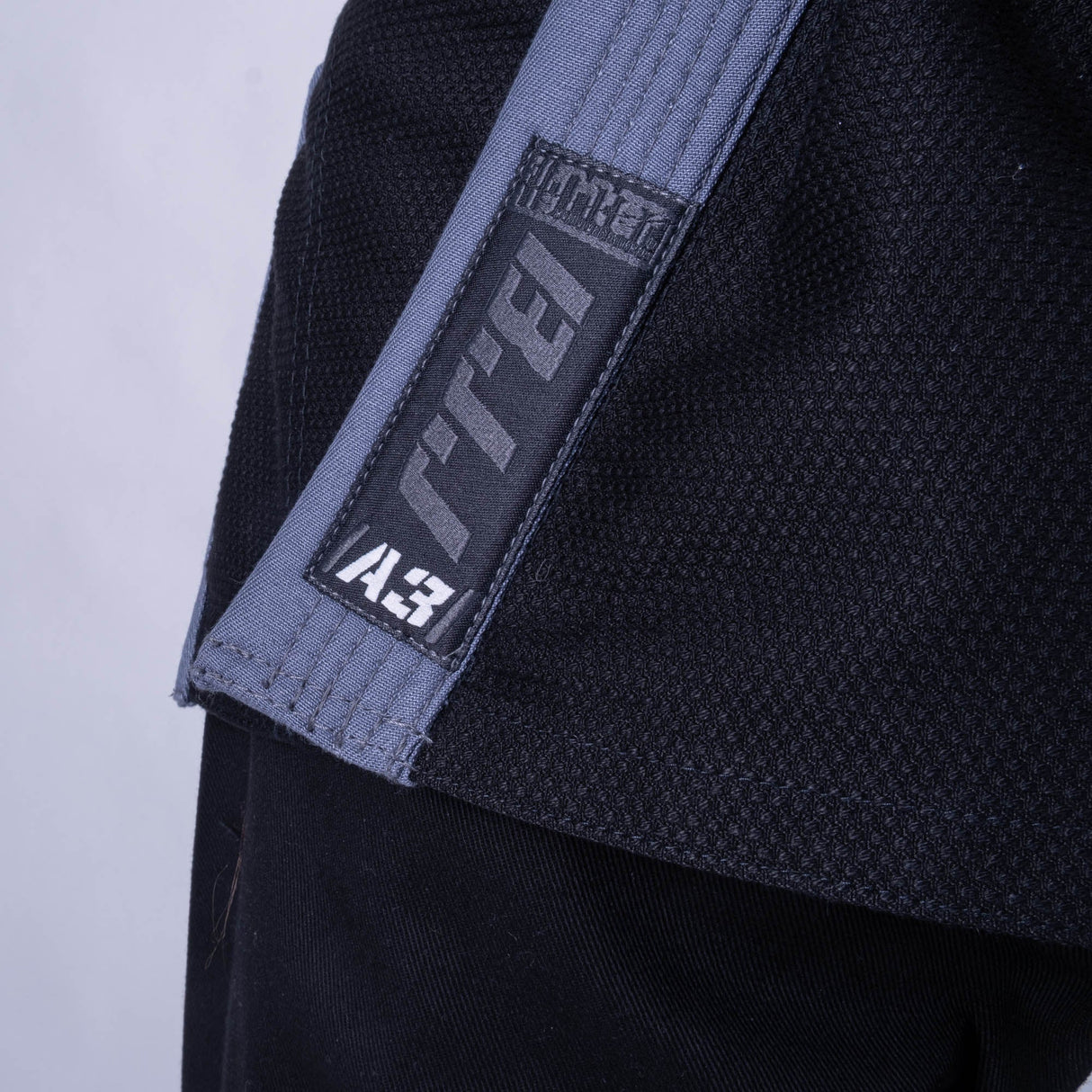 Fighter-BJJ-Anzug – schwarz, BJJU-0209