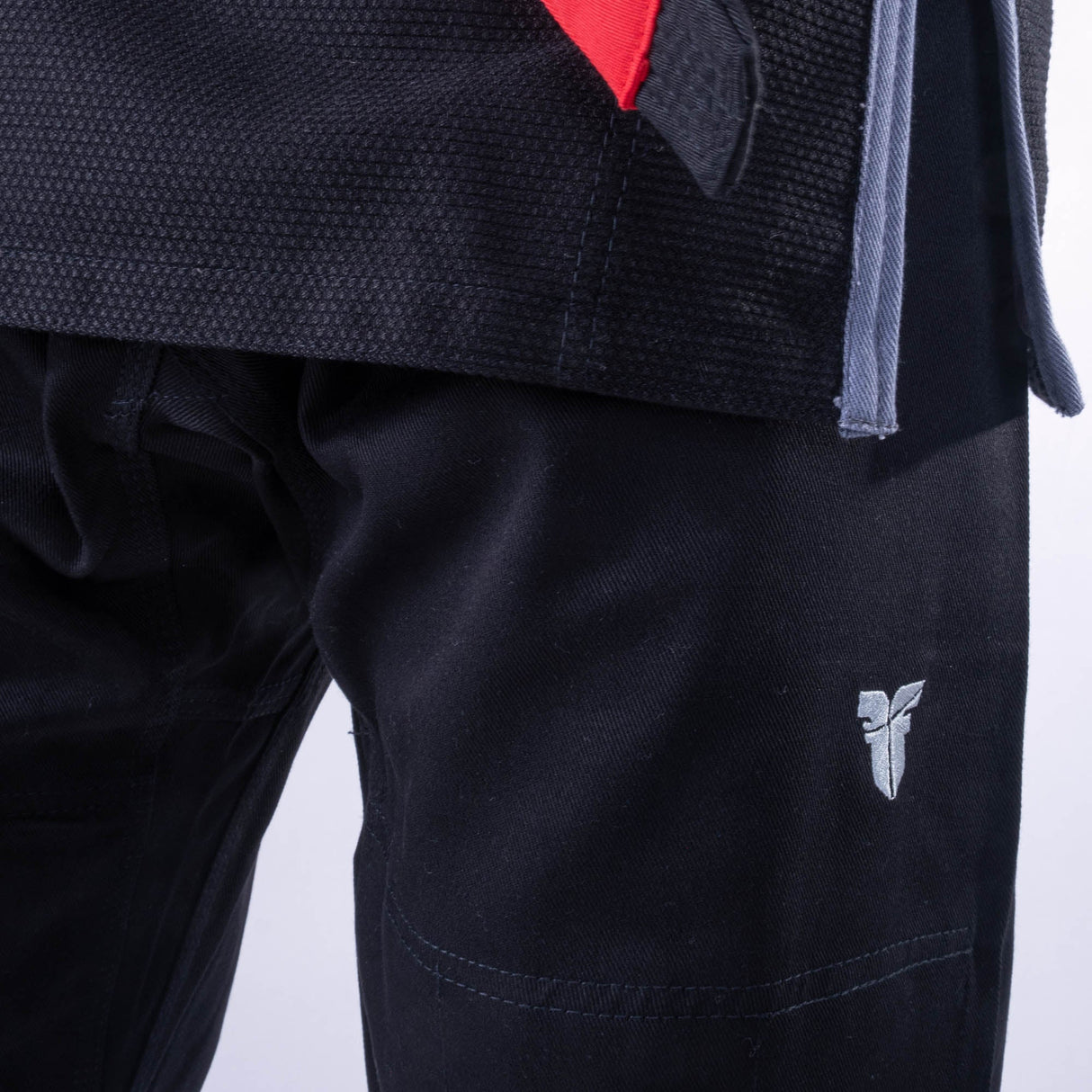 Fighter-BJJ-Anzug – schwarz, BJJU-0209