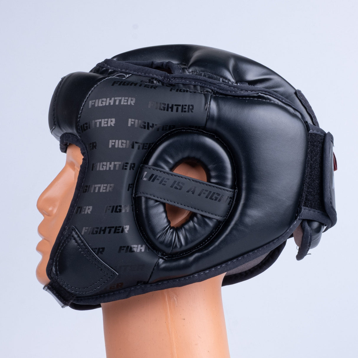 Casco Fighter negro – FG-2093