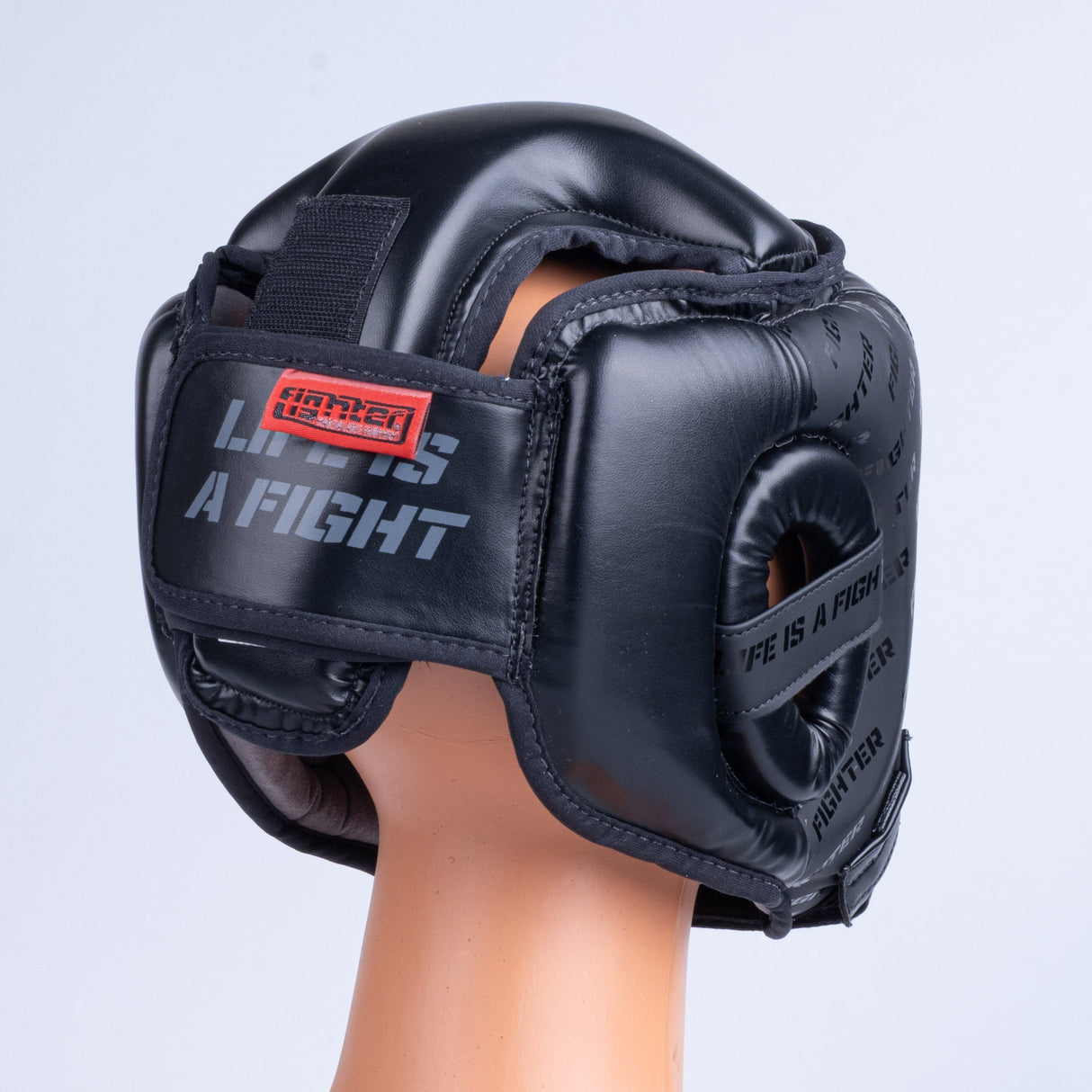 Casco Fighter negro – FG-2093