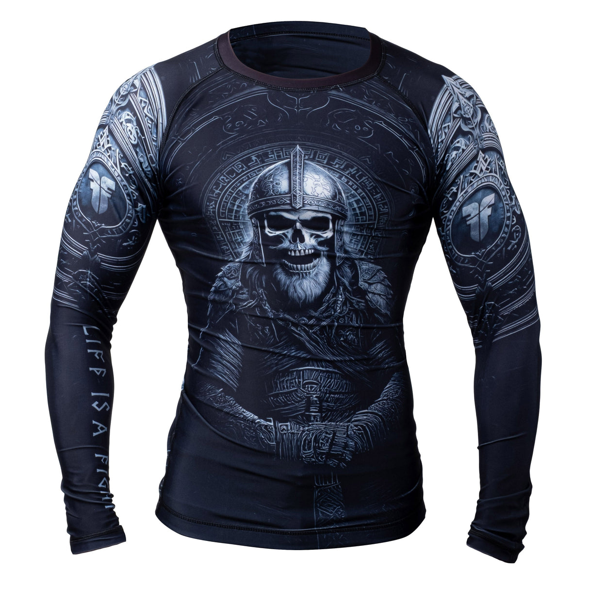 Long Sleeve Rash Guard Fighter - Knight, RSG-KNG-LS-01