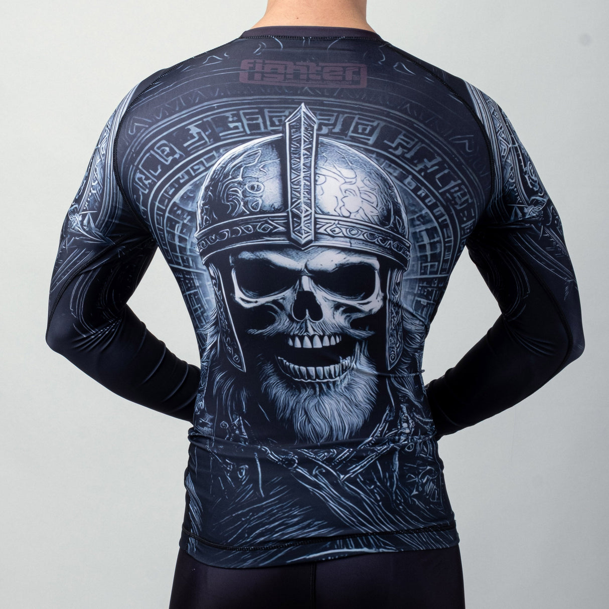 Long Sleeve Rash Guard Fighter - Knight, RSG-KNG-LS-01