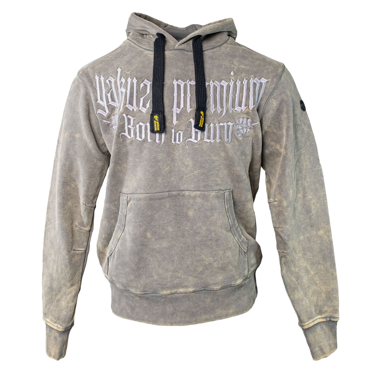 Sweat à capuche Yakuza Premium - gris olive, 3723G